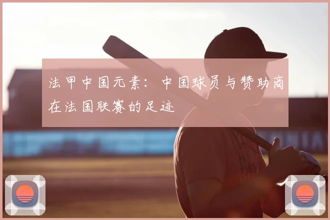 法甲中国元素:中国球员与赞助商在法国联赛的足迹
