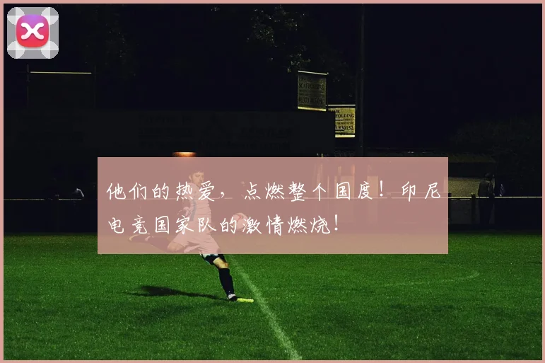他们的热爱,点燃整个国度!印尼电竞国家队的激情燃烧!